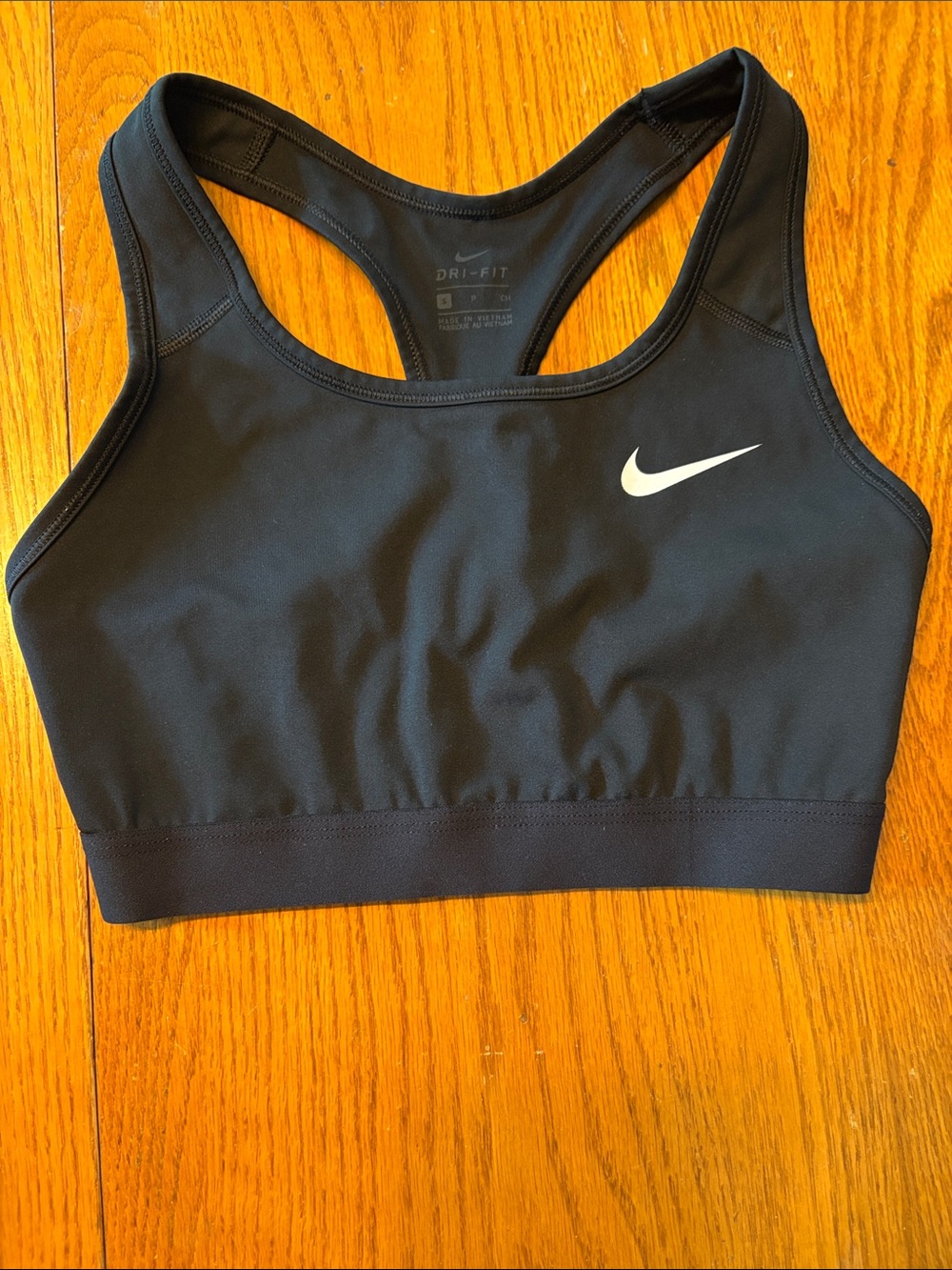 Nike Dri-Fit Black Racerback Sports Bra